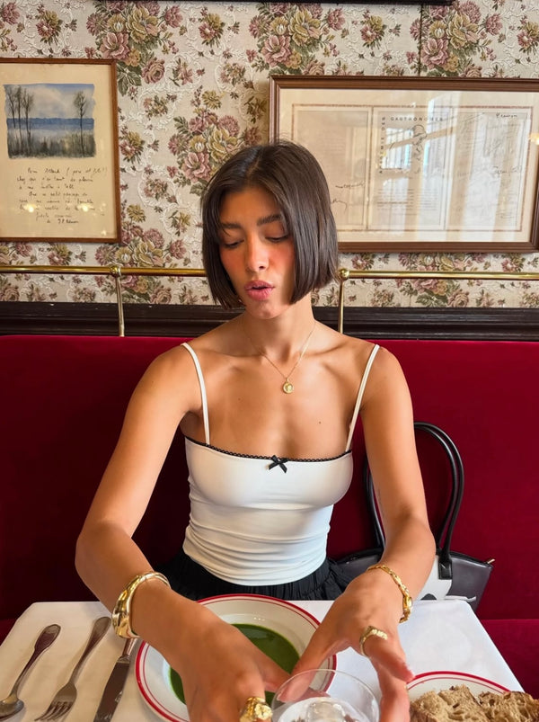 Maya Cami Top — as seen on @carlotapitarch