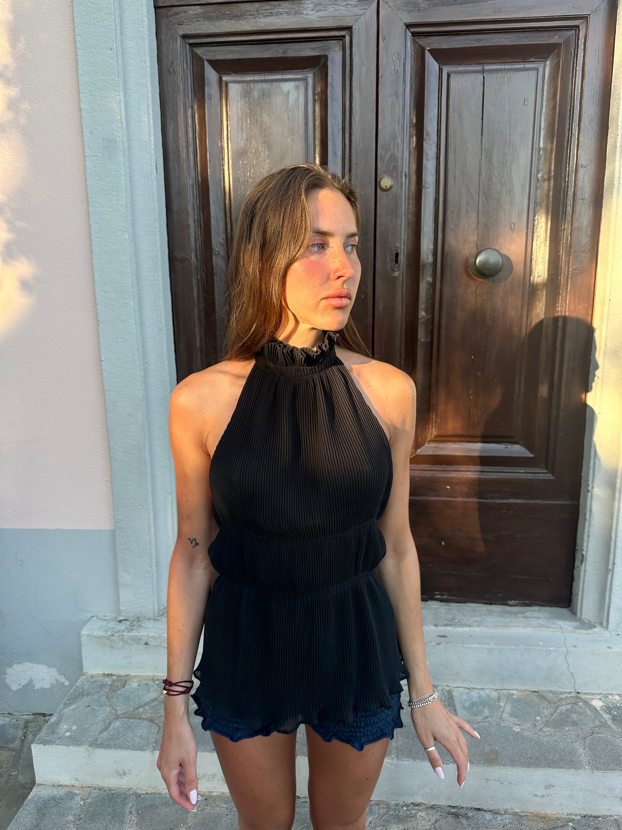 Penelope Openback Top